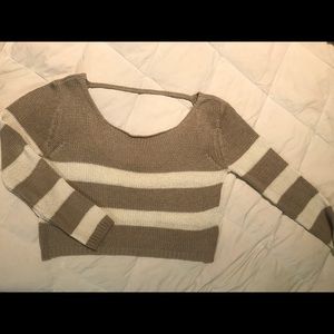 Cropped sweater